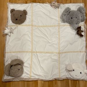 Animal Plush Baby Play Mat | Baby Toy